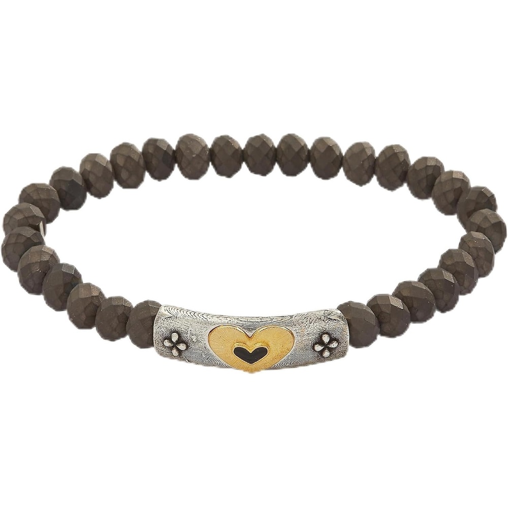 image:imageAlex and Ani Antique Heart Stretch Bracelet