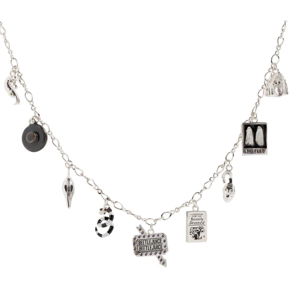image:imageAlex and Ani BEETLEJUICE Handbook for the Recently Deceased Pendant NecklaceCharm Necklace