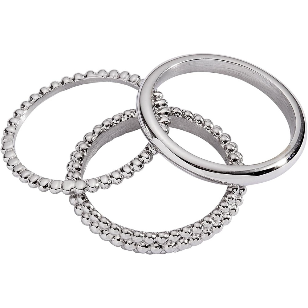 image:imageAlex and Ani Ball Stacking Ring Set of 3Stainless Silver