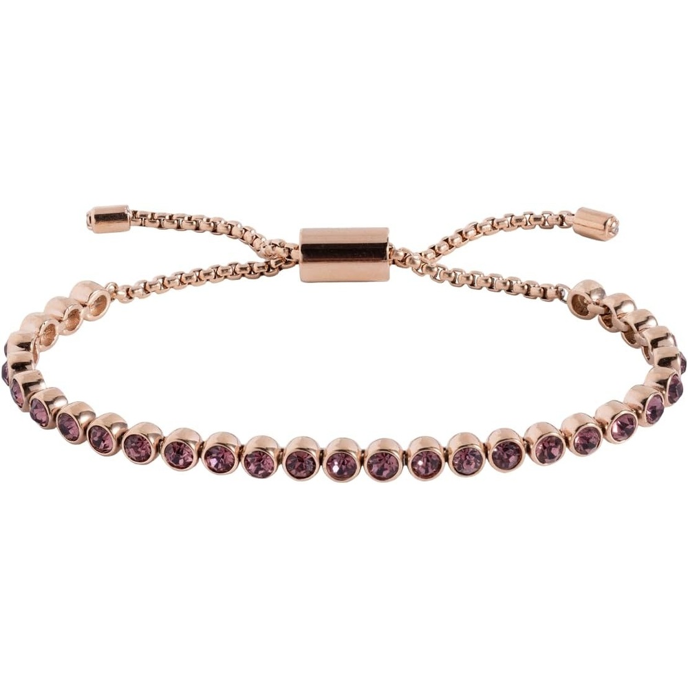 image:imageAlex and Ani Bolo Crystal Tennis BraceletStainless Steel Rose Gold