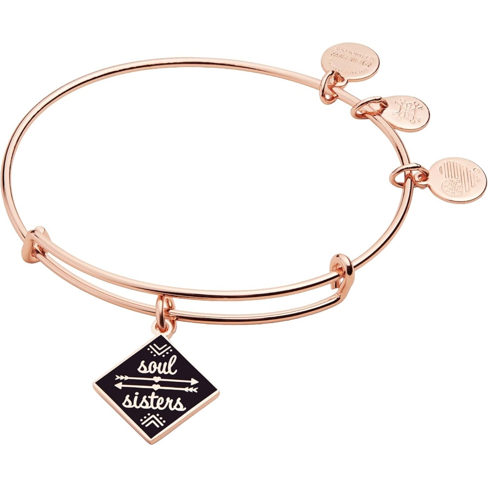 image:imageAlex and Ani Color Infusion Soul Sisters Bangle BraceletShiny Rose