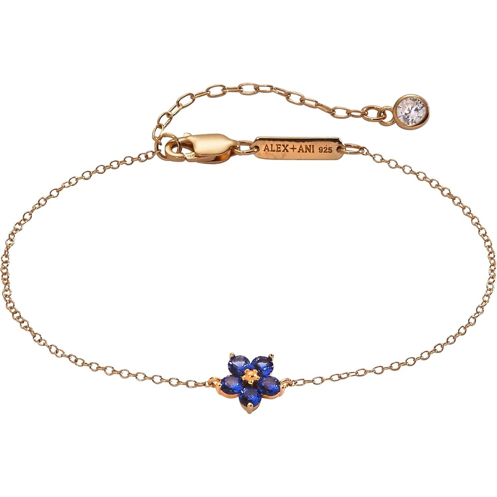 image:imageAlex and Ani Crystal ForgetMeNot Flower JewelryBracelet