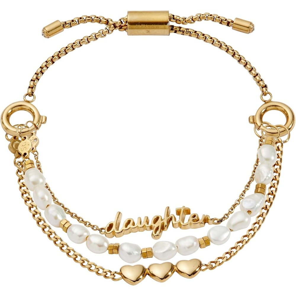 image:imageAlex and Ani Family Home Is Where The Heart Is Stranded Bracelet SetsDaughter