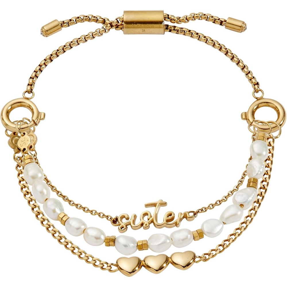 image:imageAlex and Ani Family Home Is Where The Heart Is Stranded Bracelet SetsSister