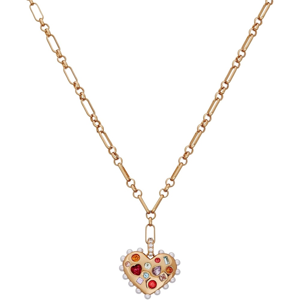 image:imageAlex and Ani Gemmy Heart Pendant Necklace Shiny Gold