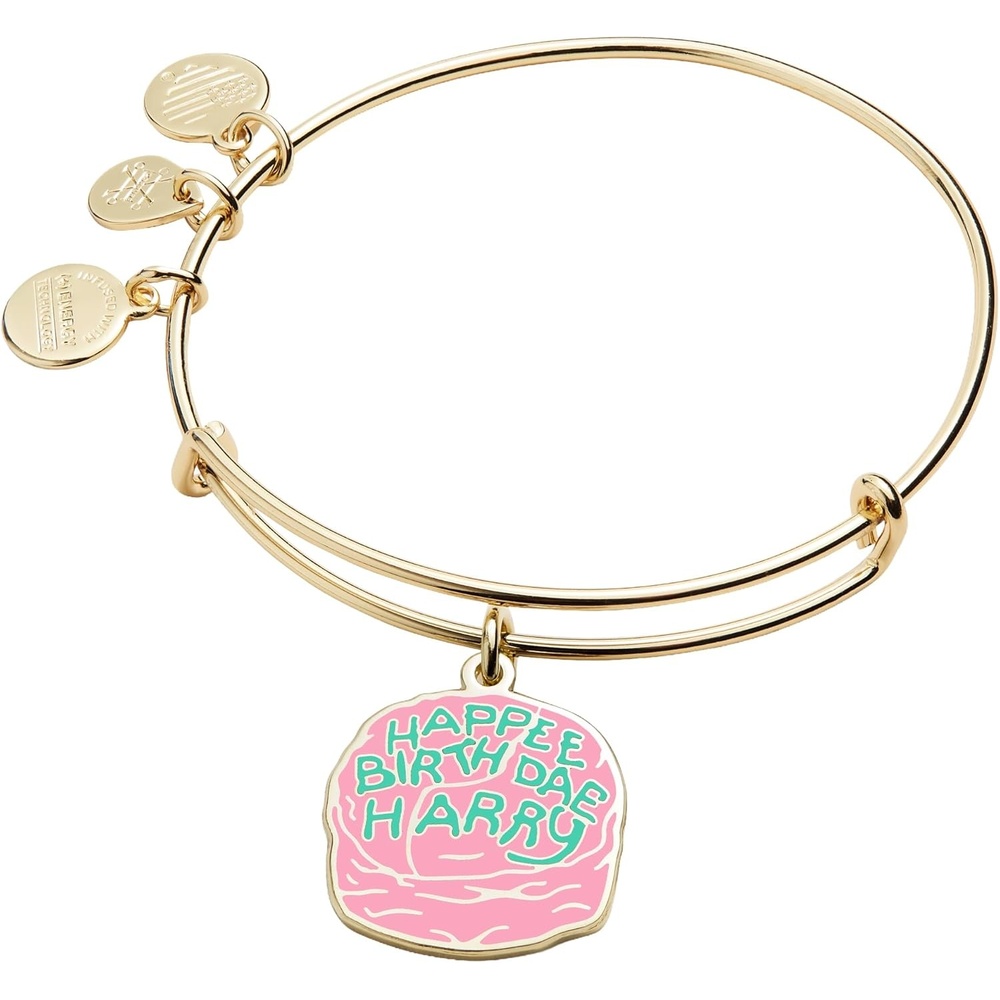 image:imageAlex and Ani Harry Potter Celebrate Cake Charm BangleShiny Gold