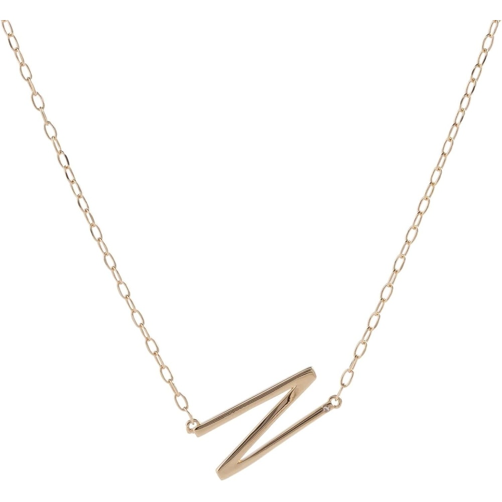 image:imageAlex and Ani Initial K Precious Elongated NecklaceAlex and Ani Precious Elongated Initial Necklace N