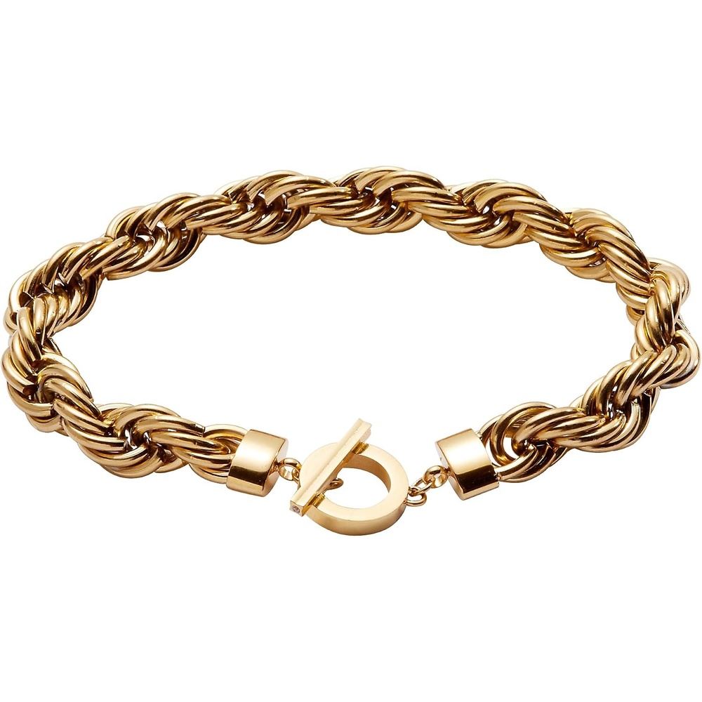 image:imageAlex and Ani Large Rope ChainStainless Gold