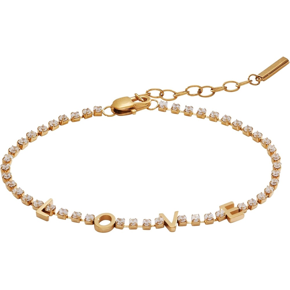 image:imageAlex and Ani Love Crystal Tennis BraceletStainless Gold
