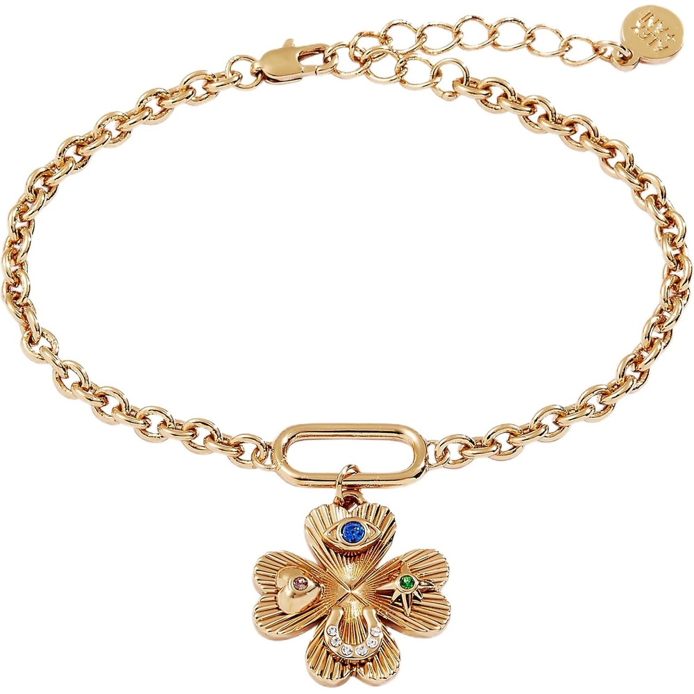 image:imageAlex and Ani Lucky Four Leaf Clover JewelryAdjustable Bracelet
