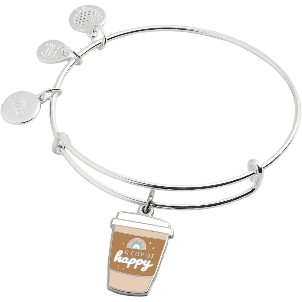 image:imageAlex and Ani Mama Needs Coffee Mug Charm BangleA Cup of Happy Charm Bangle