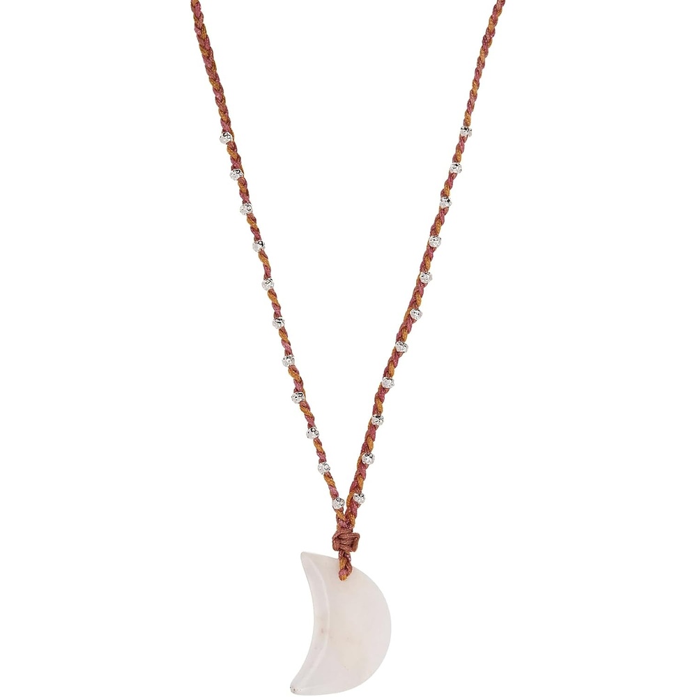 image:imageAlex and Ani Moon Healing Stone Woven Slider NecklaceSlider Necklace