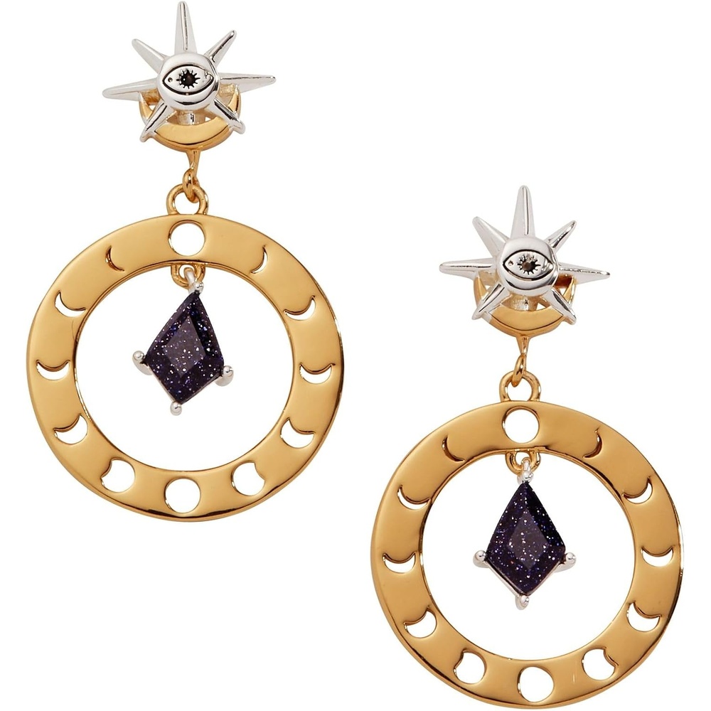 image:imageAlex and Ani Moon Magic EarringsMoon Phase Statement Earring Two Tone