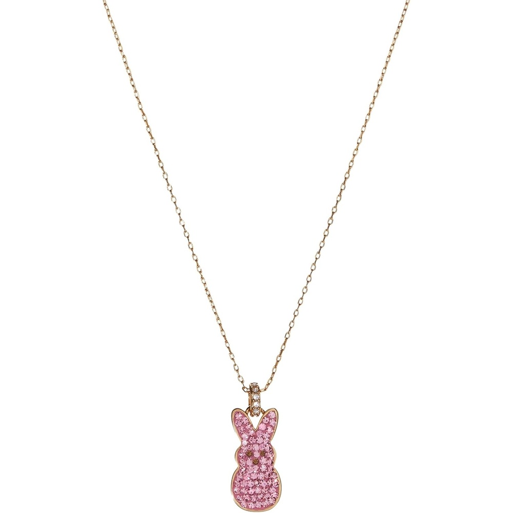 image:imageAlex and Ani PEEPS JewelryPeeps Pink Crystal Bunny Pendant Necklace