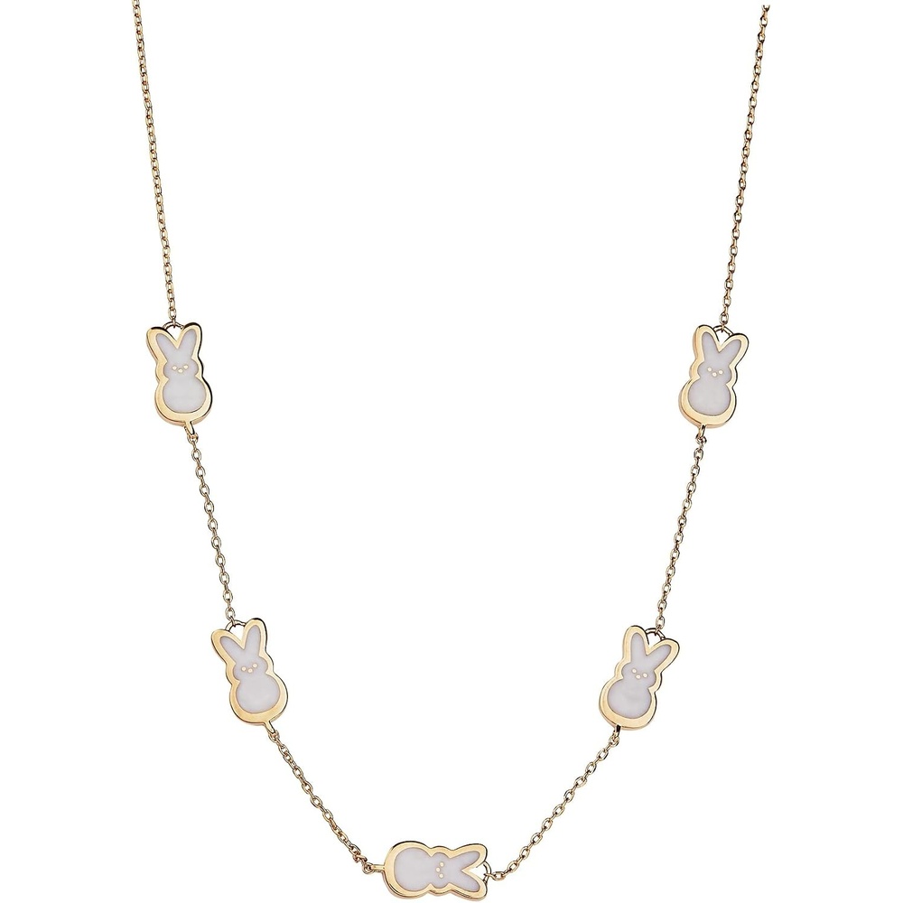 image:imageAlex and Ani PEEPS Pearlized Bunny JewelryNecklace