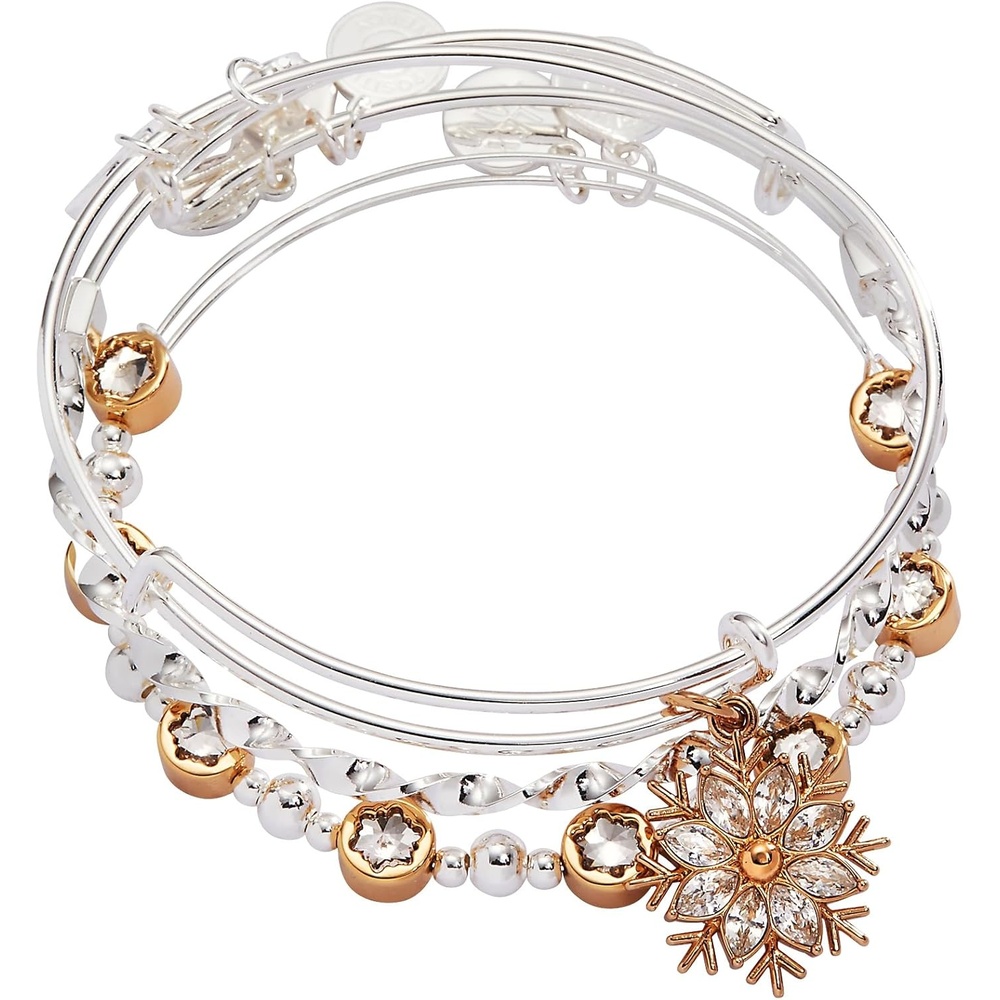 image:imageAlex and Ani Snowflake Bangle Set of 3