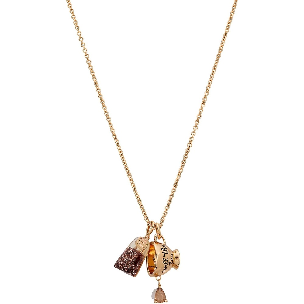 image:imageAlex and Ani Spill the Tea Cup Charm Pendant NecklacesGold