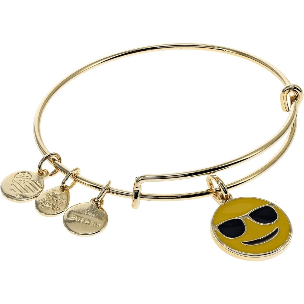 image:imageAlex and Ani Sunglasses Emoji Charm Bangle Bracelet