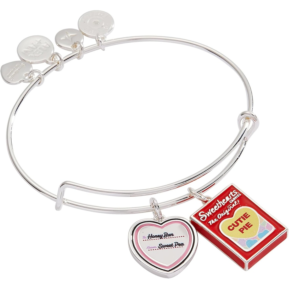 image:imageAlex and Ani Sweethearts MultiCharm BraceletSweethearts Box and Tag Duo Charm Bangle