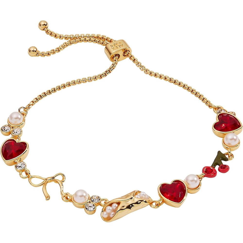 image:imageAlex and Ani There Cannoli Be You BraceletsBolo Bracelet Shiny Gold