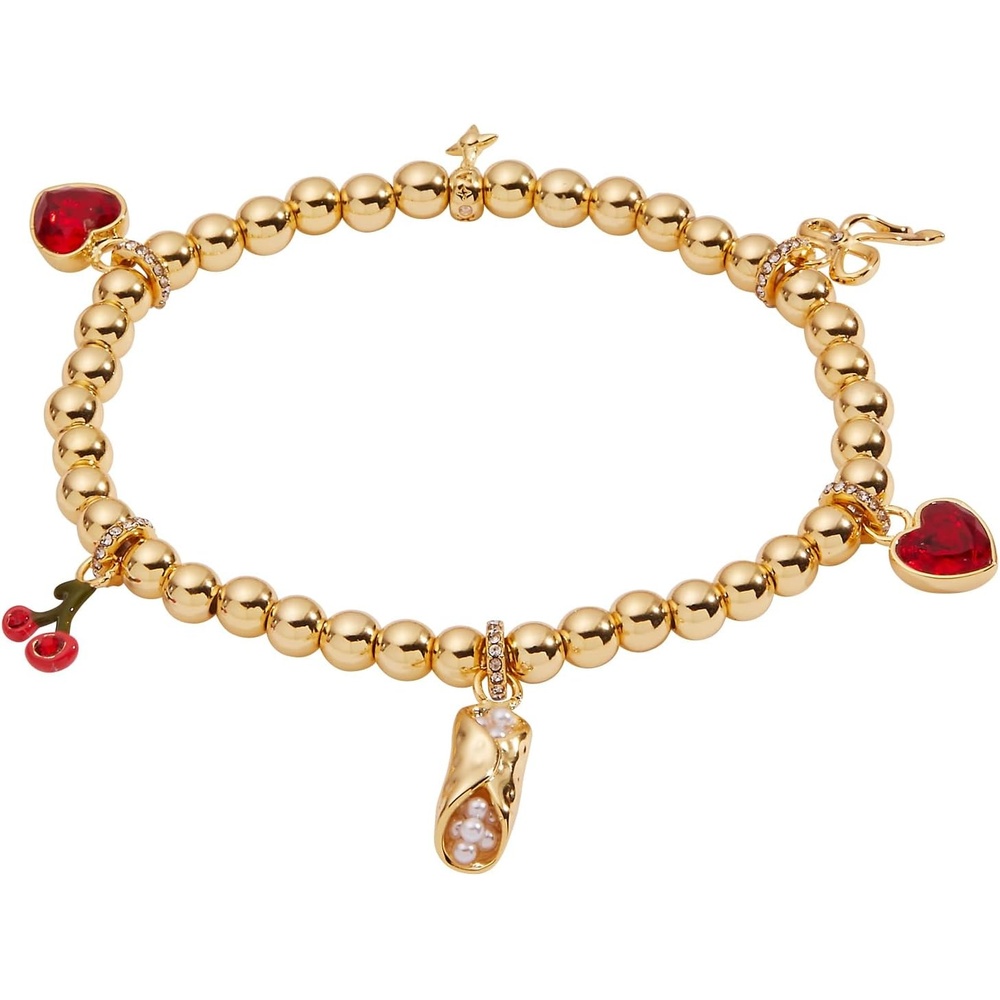 image:imageAlex and Ani There Cannoli Be You BraceletsCharm Stretch Bracelet Shiny Gold