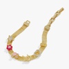 ALEX AND ANI Barbie™ Bracelets(Multicharm Mesh Chain Bracelet (Shiny Gold))