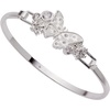 ALEX AND ANI Glass Butterfly Bracelets(Tension Bangle)