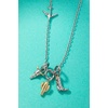 Alex and Ani Airplane Inline Necklace(Stainless Silver)