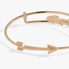 Alex and Ani Arrow Inline Bangle(Gold)
