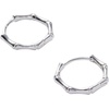 Alex and Ani Bamboo Wrap Jewelry(Bamboo Huggie Hoops)