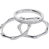 Alex and Ani Bamboo Wrap Jewelry(Bamboo Trio Ring Set)