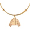 Alex and Ani Barbie Gold and Pink Jewelry(Alex and Ani Barbie™ Western Jacket Charm Bangle)