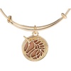 Alex and Ani Bird’s Nest Charm Bangle(Shiny Gold)