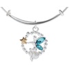 Alex and Ani Bird’s Nest Charm Bangle(Shiny Silver)