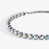 Alex and Ani Bolo Crystal Tennis Bracelet(Stainless Steel Gold)