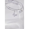 Alex and Ani Butterfly Bracelets(Pearlized Butterfly Charm Bangle)