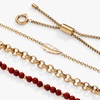 Alex and Ani Butterfly Stranded Bracelet Set(Stainless Steel Gold)