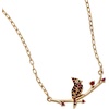 Alex and Ani Cardinal Necklace for Women – Ruby & Clear Pavé Accented Necklace Featuring Sacred Cardinal on Branch, Meaningful Cardinal Gifts(Cardinal (Shiny Gold))