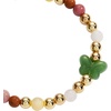 Alex and Ani Carved Butterfly Jewelry(Carved Butterfly Healing Stone Stretch Bracelet)