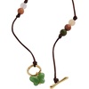 Alex and Ani Carved Butterfly Jewelry(Carved Butterfly Healing Stone Toggle Necklace)