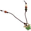 Alex and Ani Carved Butterfly Jewelry(Carved Butterfly Healing Stone Toggle Necklace)