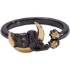 Alex and Ani Celestial Cat Open Ring – Two Tone Nickel-Free, Elegant Celestial Jewelry, Graceful Silhouette for Women, Perfect for Stacking or Solo Wear