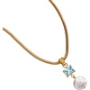 Alex and Ani Coin Pearl Drop Gold Jewelry(Coin Pearl Drop Pendant Necklace)