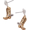 Alex and Ani Cowgirl Earrings(Cowgirl Boot Statement Earrings)