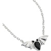 Alex and Ani Crystal Bat Pendant