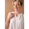 Alex and Ani Divine Guides Cross Pendant Necklace(Shiny Gold)