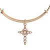 Alex and Ani Divine Guides Cross Pendant Necklace(Shiny Gold)