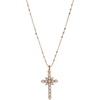 Alex and Ani Divine Guides Cross Pendant Necklace(Shiny Gold)