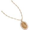 Alex and Ani Divine Guides Mary Pendant Necklace(Shiny Gold)
