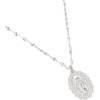Alex and Ani Divine Guides Mary Pendant Necklace(Shiny Silver)